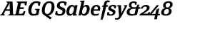 FF Page Serif Demi Bold Italic