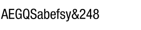 Neue Helvetica 57 Condensed
