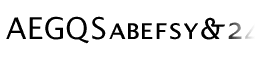 Alphabet Small Caps