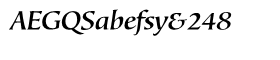 Bouwsma Text Medium Italic