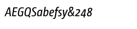 CamingoDos Condensed Regular Italic