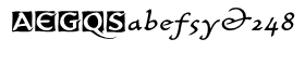 Carlin Script Initials