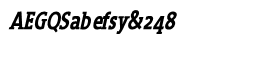 Loxley-Serif BoldOblique