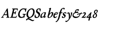 P22 Stickley Text Bold Italic