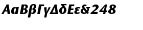 ITC Stone Sans Hellenic Bold Italic